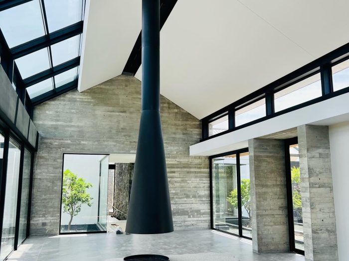 Custom Designed fireplace canopies