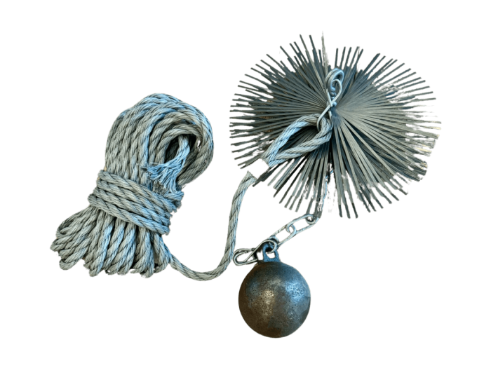 Rope Chimney sweeping kit